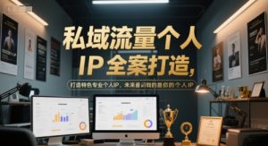 私域流量个人IP全案打造，打造特色专业个人IP，未来最值钱的是你的个人IP-聊项目
