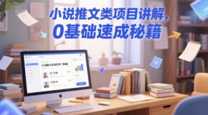小说推文类项目讲解，0 基础速成秘籍-聊项目
