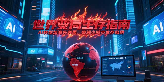 付费文章《世界变局生存指南，AI转型加海外突围，破解小城市生存陷阱》-聊项目