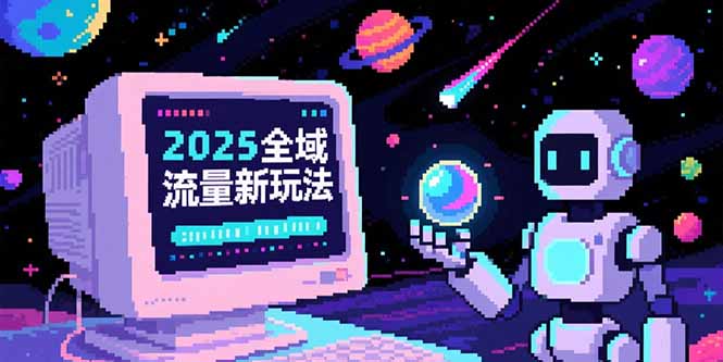 2025全域流量新玩法，O5A无潜入池方法论，基础逻辑+实战技巧全解析-聊项目