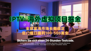 海外虚拟掘金】日赚100-200美金，自己在家就可以闷声发大财，长期可做-聊项目