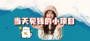 当天能收益的3个小项目拆解_包括平台+操作流程-聊项目